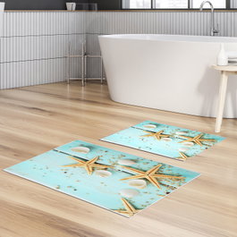 Mijölnir Kt423 Juego de alfombrillas de baño Multicolor